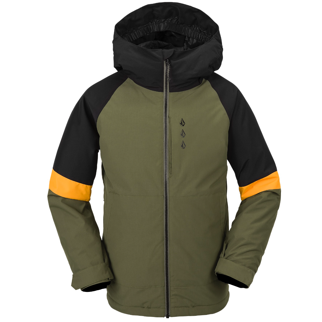 Kids Sawmill Insulated Jacket Military – Stoked Boardshop