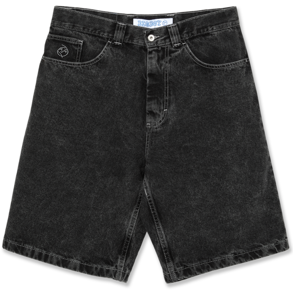 Big Boy Shorts Silver Black – Stoked Boardshop