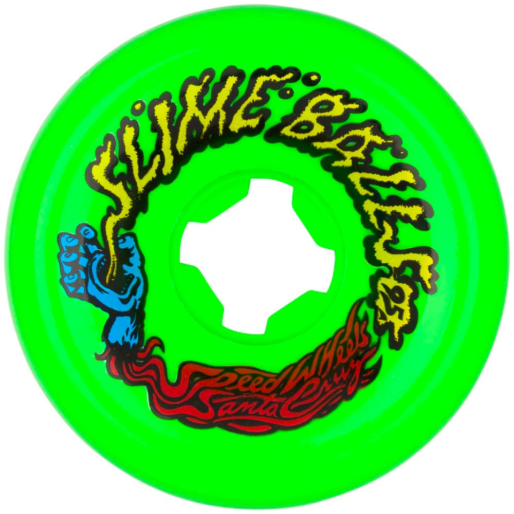 Slime Ball Vomits Green 95a 60mm Skateboard Wheels – Stoked Boardshop