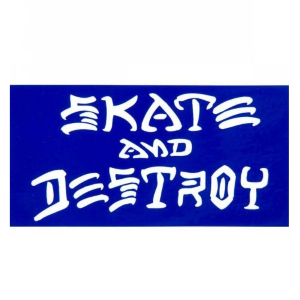 Autocollant Skate and Destroy Grand Bleu – Stoked Boardshop