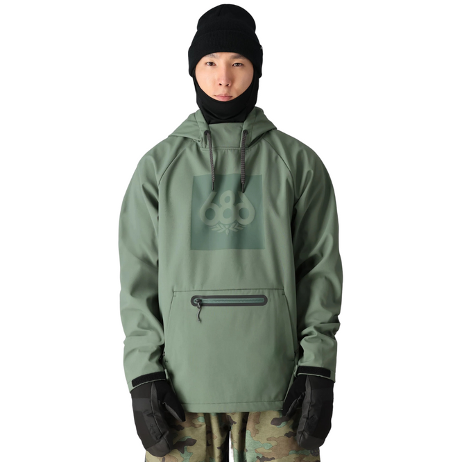 Waterproof Hoody Cypress Green