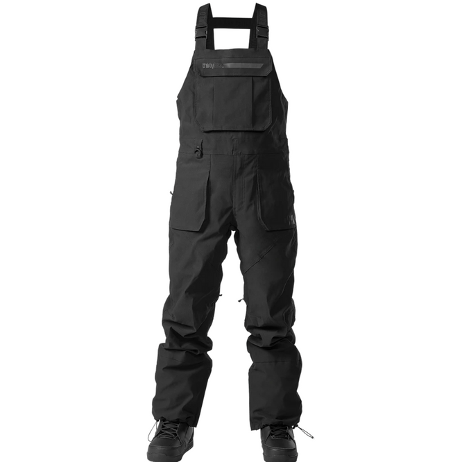 Basement Snowboard Bib Black