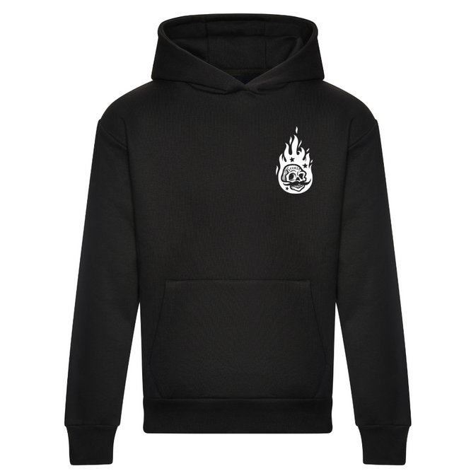 Burning Man Hoodie Black