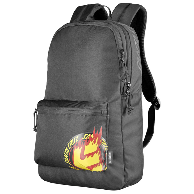 Santa Cruz Flame Fader Backpack Black