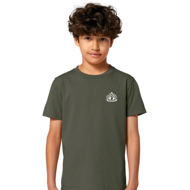 Kids Illuminati Dark T-shirt Khaki