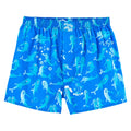 Flowers Boxers Shorts Blue Iris