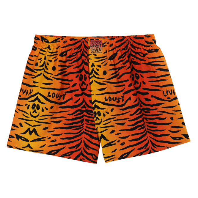 Tiger Boxer Shorts Saffron