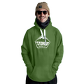 Shred Snowboard Hoodie Green