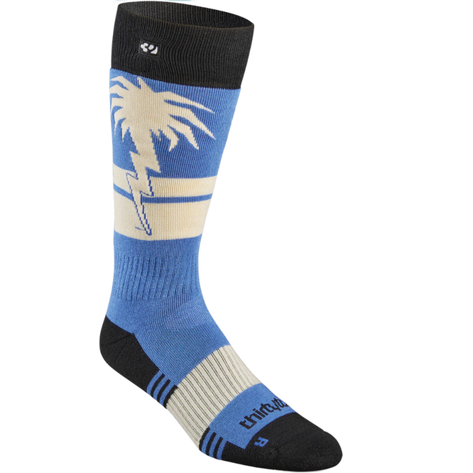 Spring Break Sock Blue/ Black