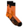 Trail Run Sock Crew Vivid Flame/ TNF Black