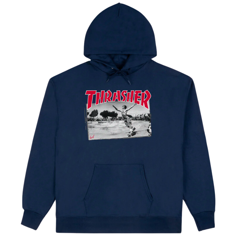 Thrasher hoodie red and blue sale