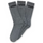 Kids Classic Crew Socks 3 Pack Black/ Grey/ white