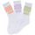 Womens Classic Crew Socks 3-Pack Pale Aqua