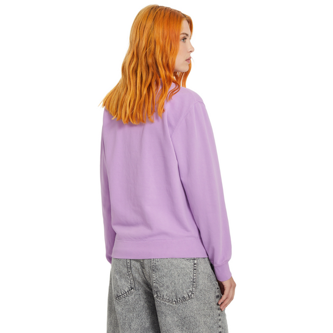 Womens Spikestone Crew Sweatshirt Iris Purple