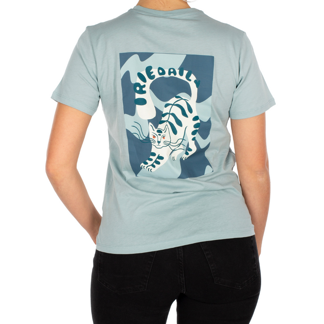 T-shirt Catty Slate pour femme