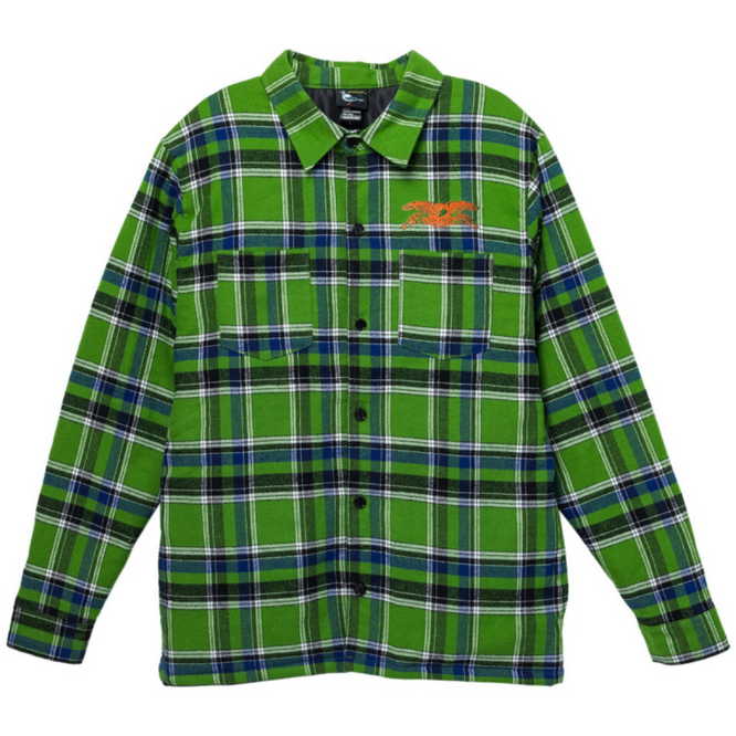 Eagle Flannel Jacket Green/Blue