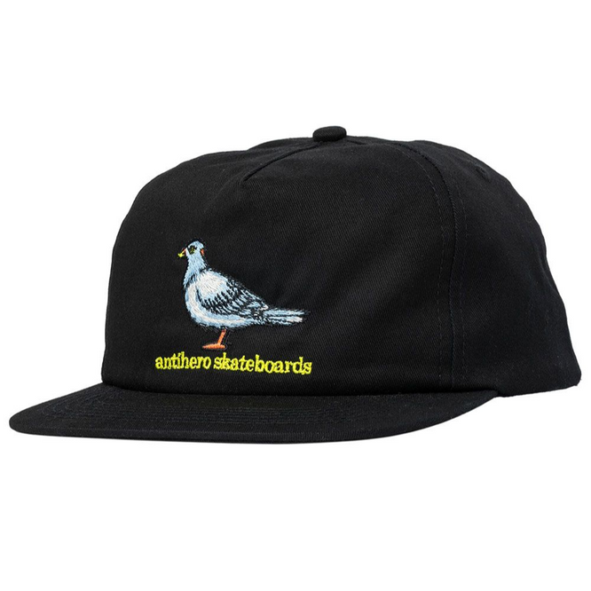 Lil Pigeon Adjustable Snapback Cap Black/Yellow