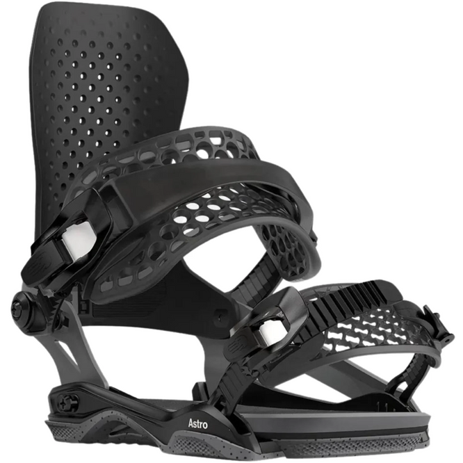 Astro AsymWrap Black 2025 Snowboard Bindings