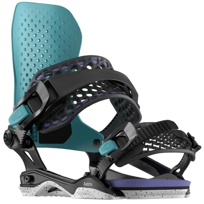 Astro AsymWrap Midnight Fade 2025 Snowboard Bindings