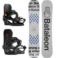 Blow 2024 Snowboard + E-Stroyer 2024 Snowboardbindingen