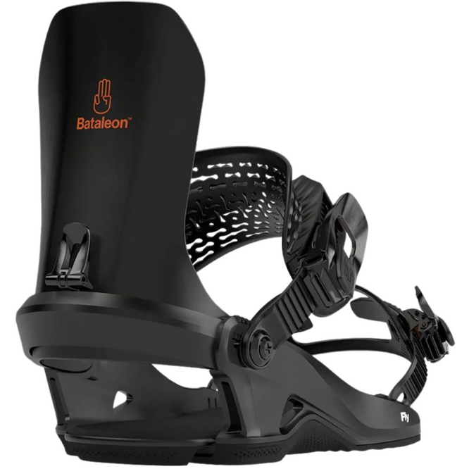 Fly Black 2025 Snowboard Bindings