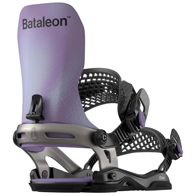 Womens Etna Lavender Marble 2025 Snowboard Bindings