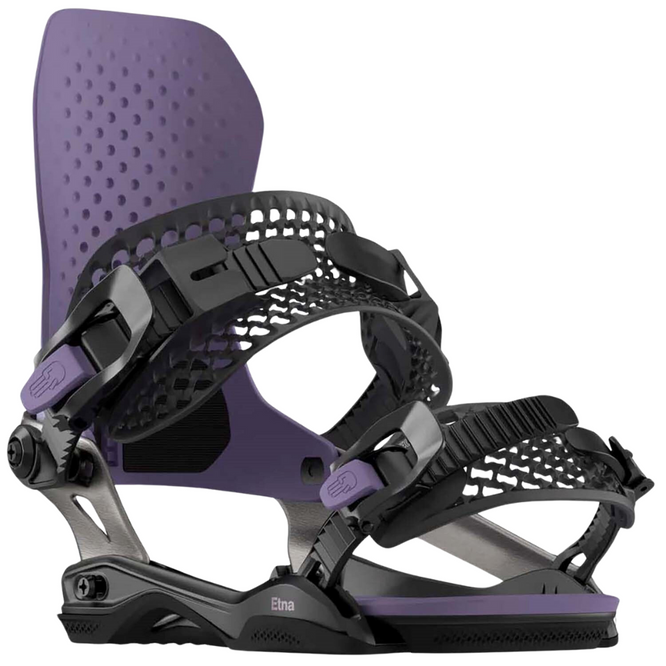 Womens Etna Lavender Marble 2025 Snowboard Bindings