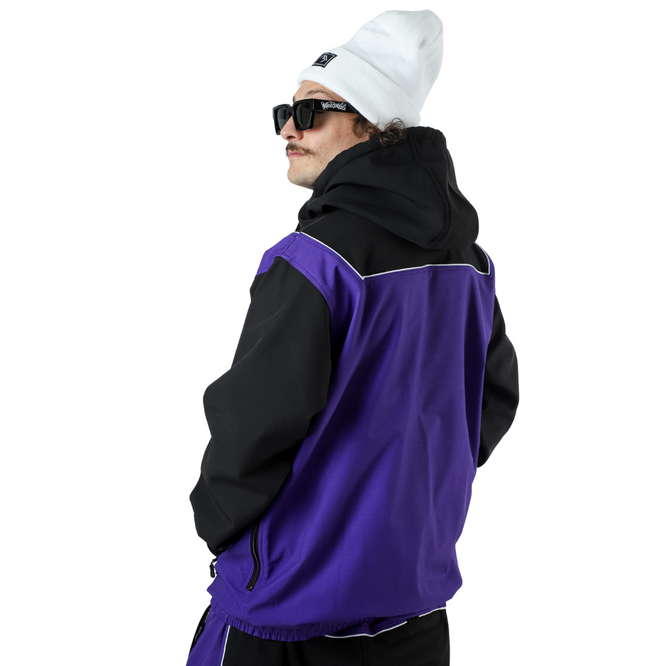 Baseline Pullover Maxim Violett/Schwarz