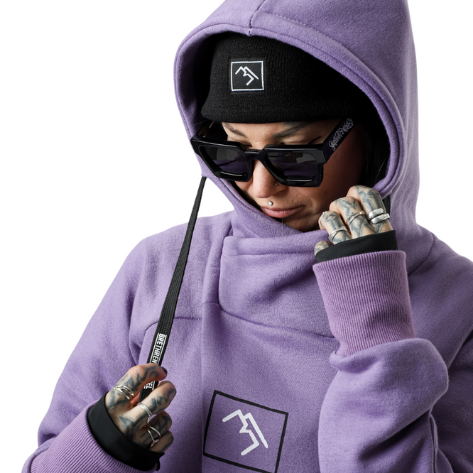 Womens Shredduh 2.0 Hoodie Wonker Lila