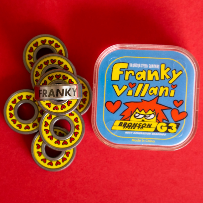 Franky Villani G3 Bronson Skateboard Bearings