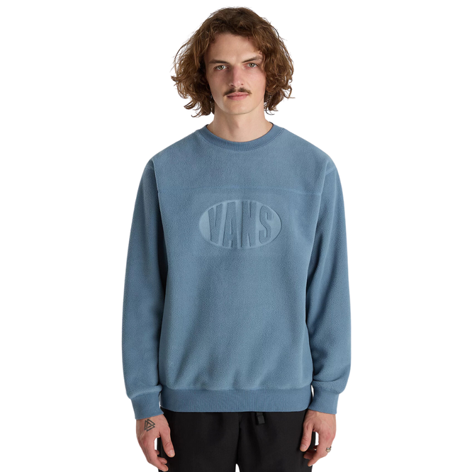 Carlo Polar Fleece Sweatshirt Bluestone