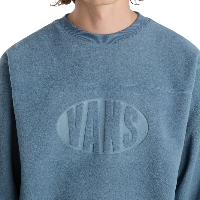 Carlo Polar Fleece Sweatshirt Bluestone