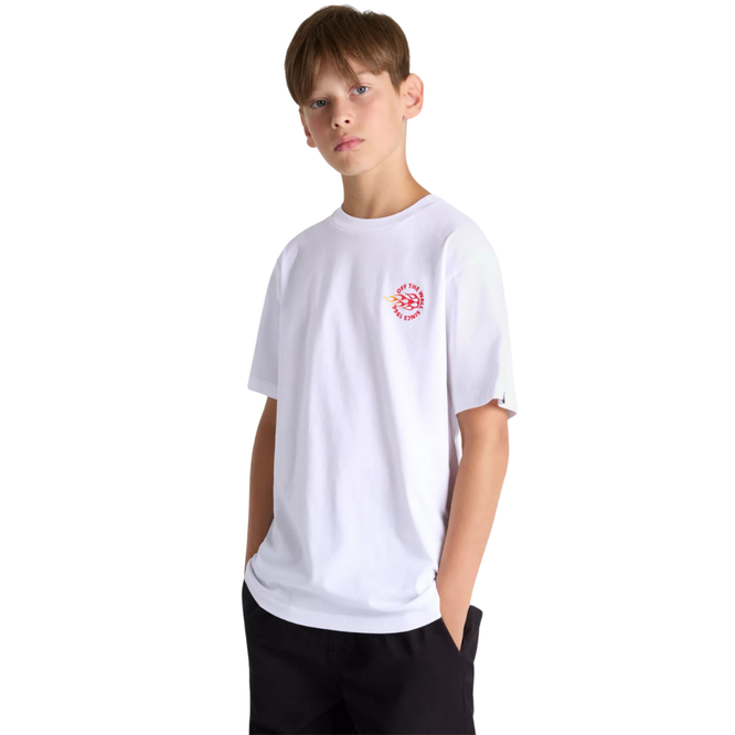 Kinder Commet 66 T-Shirt Weiß