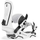 Force White 2025 Snowboard Bindings