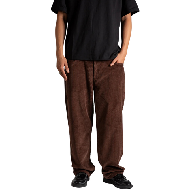 X-Tra Baggy Cord Pants Chocolate Brown