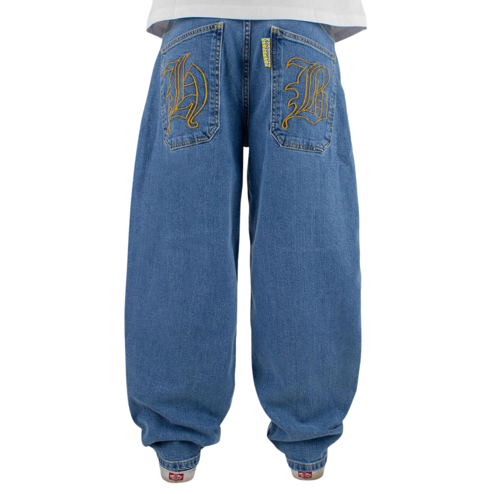 X-Tra Monster Gothic Pants Denim Moon – Stoked Boardshop