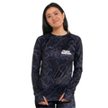 Womens Mirra Top Abstract Print