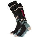 Womens Mitzi Snowboard Socks Black