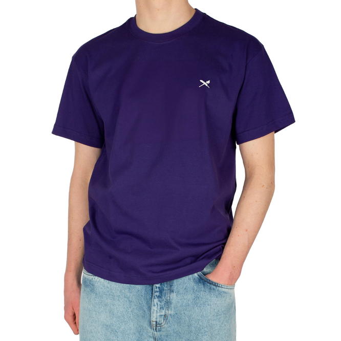 Mini Flag Entspanntes T-shirt Deep Purple