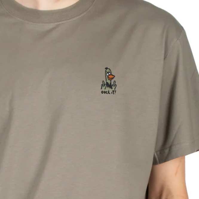 What the Duck Tee Smokey Olive