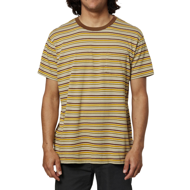 Finley T-shirt Brown Multi