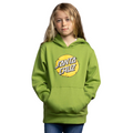 Kids Vivid Other Dot Front Hoodie Black