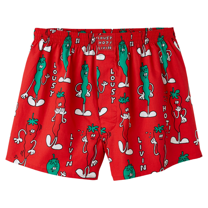 Chilli Boxer Shorts Rouge