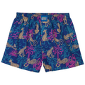 Flowers Boxers Shorts Blue Iris