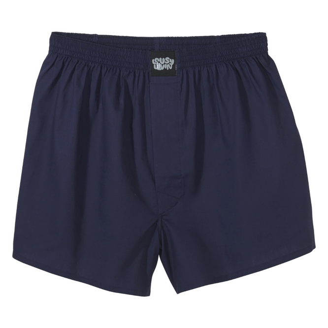 Plain Boxer Shorts Navy