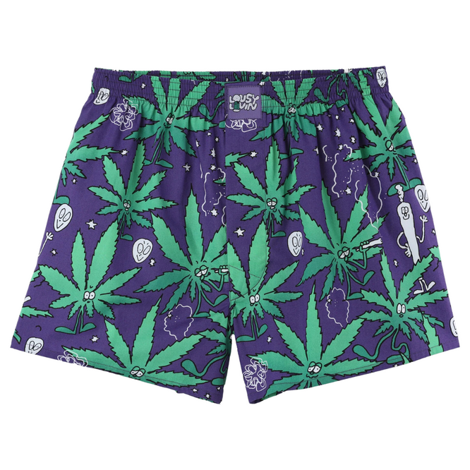 Weedy Boxer Shorts Purple Haze