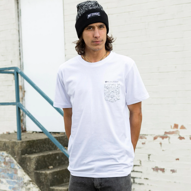 Lucas Pocket T-shirt White