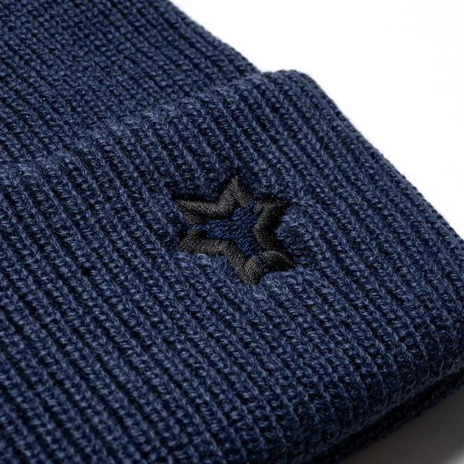 Star Beanie Dark Blue