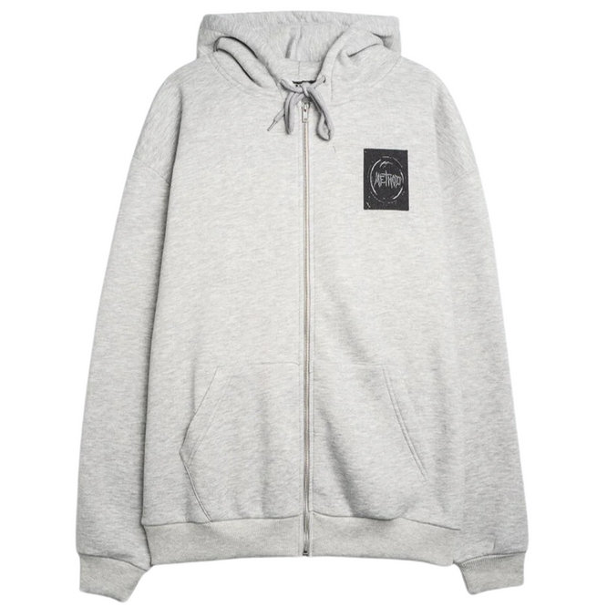 Vortex Zip Hoodie Heather Grey