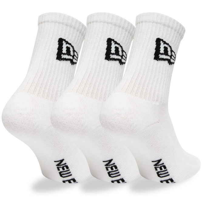 Flag Crew Socks 3pack White